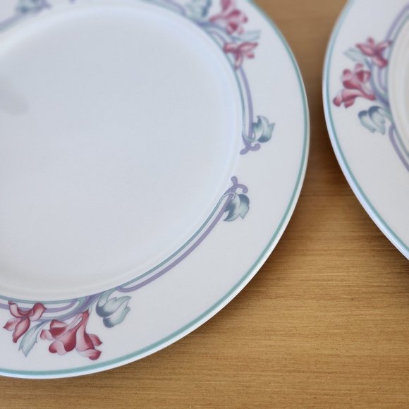 2 Homer Laughlin Dinner Plates Sara Seville Line Restaurant Ware - Picture 4 of 5